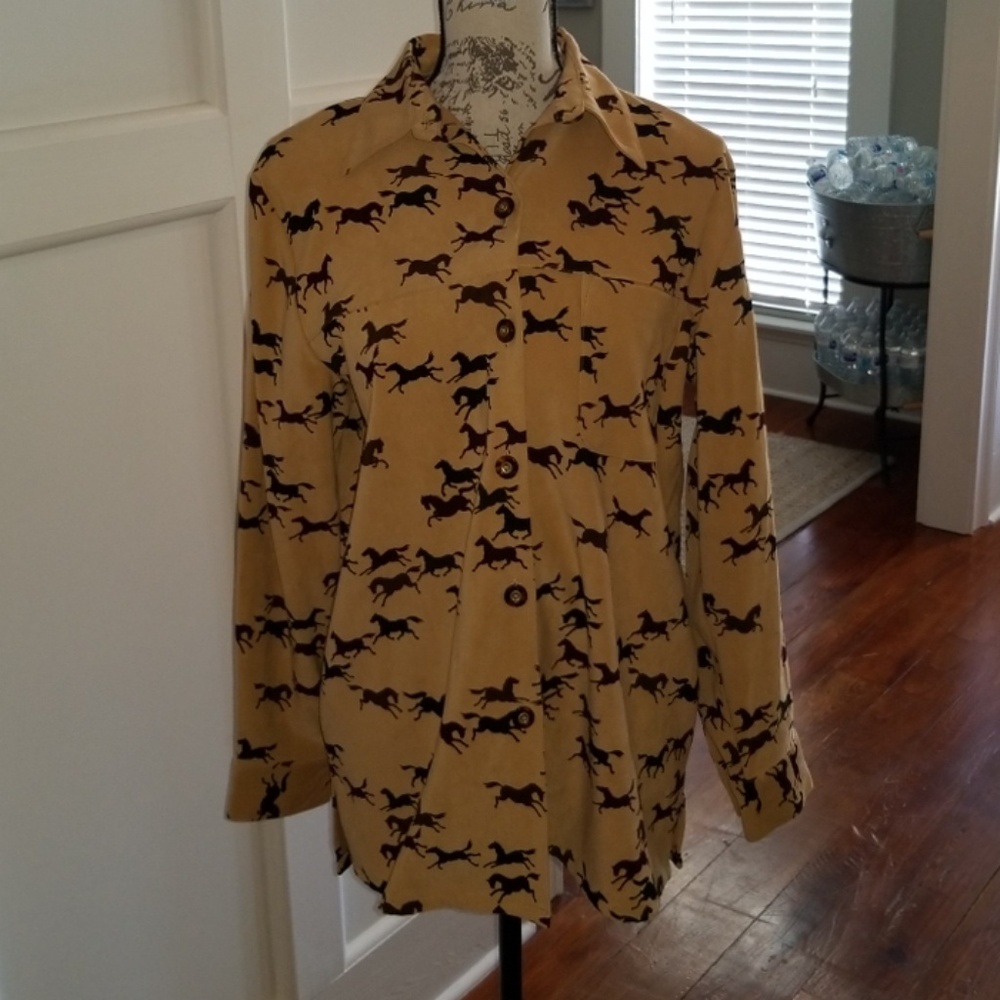 Sag Harbor horse button down